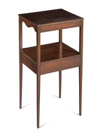 An English Mahogany Side Table