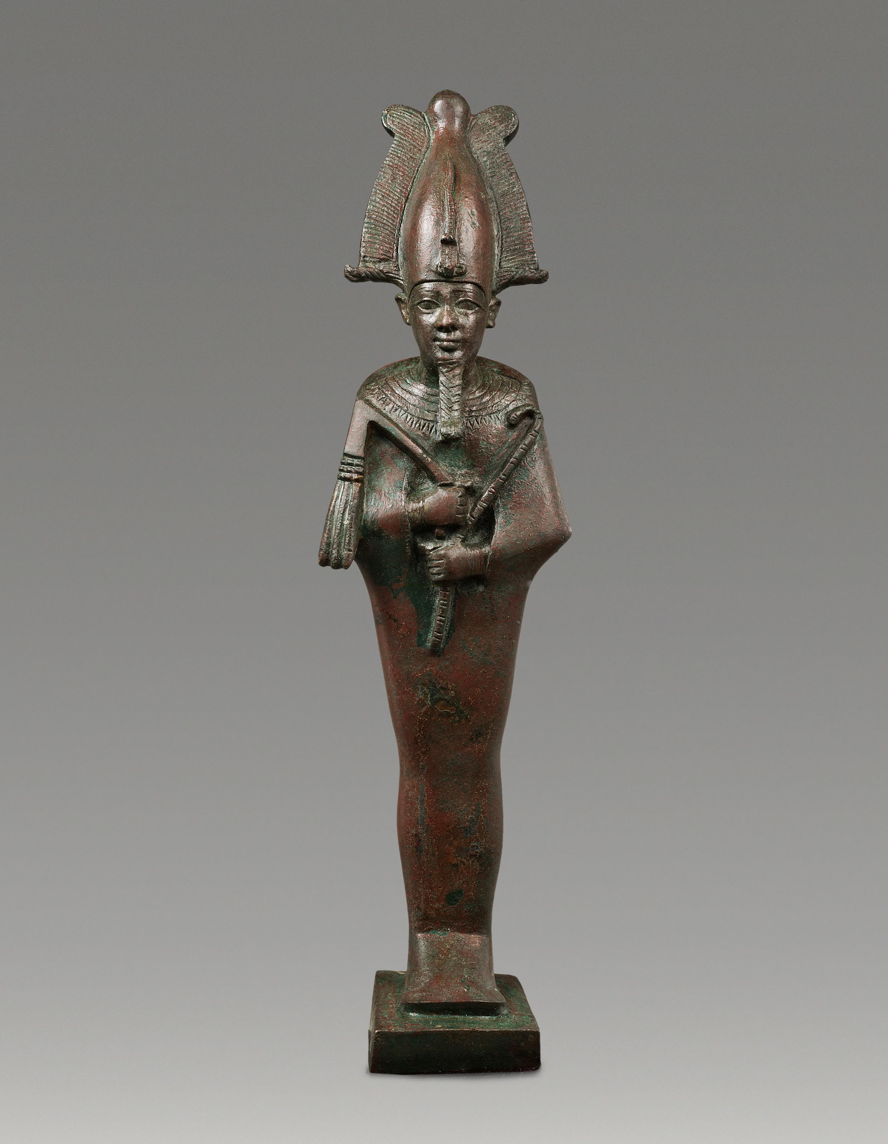 An Egyptian Bronze Osiris