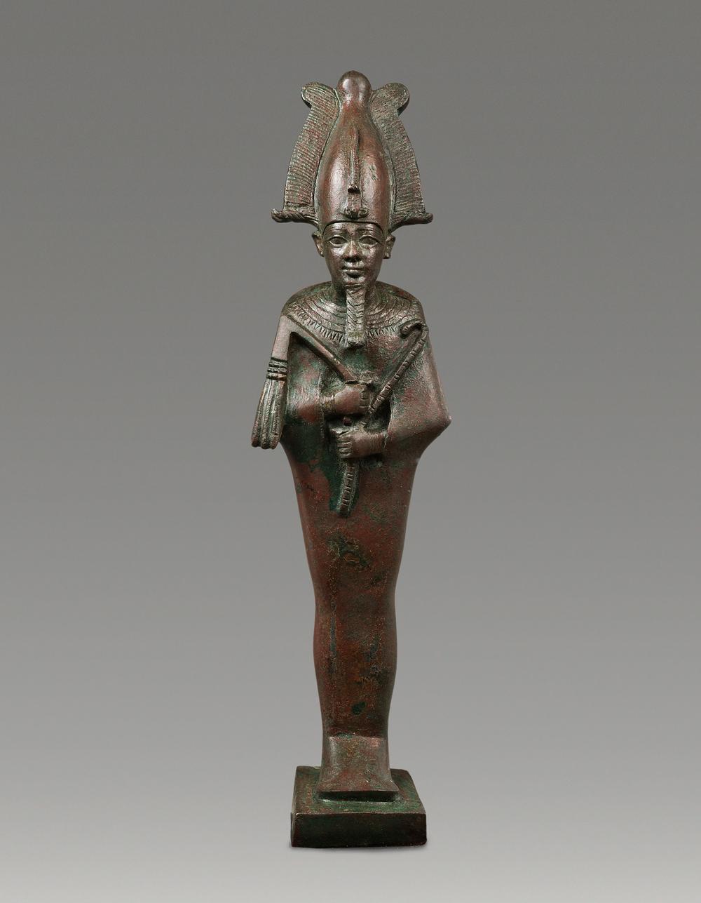 An Egyptian Bronze Osiris