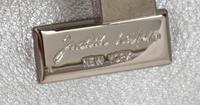 A Judith Leiber Crystal Rectangular Minaudiere, 6" x 2.5" x 1.5".