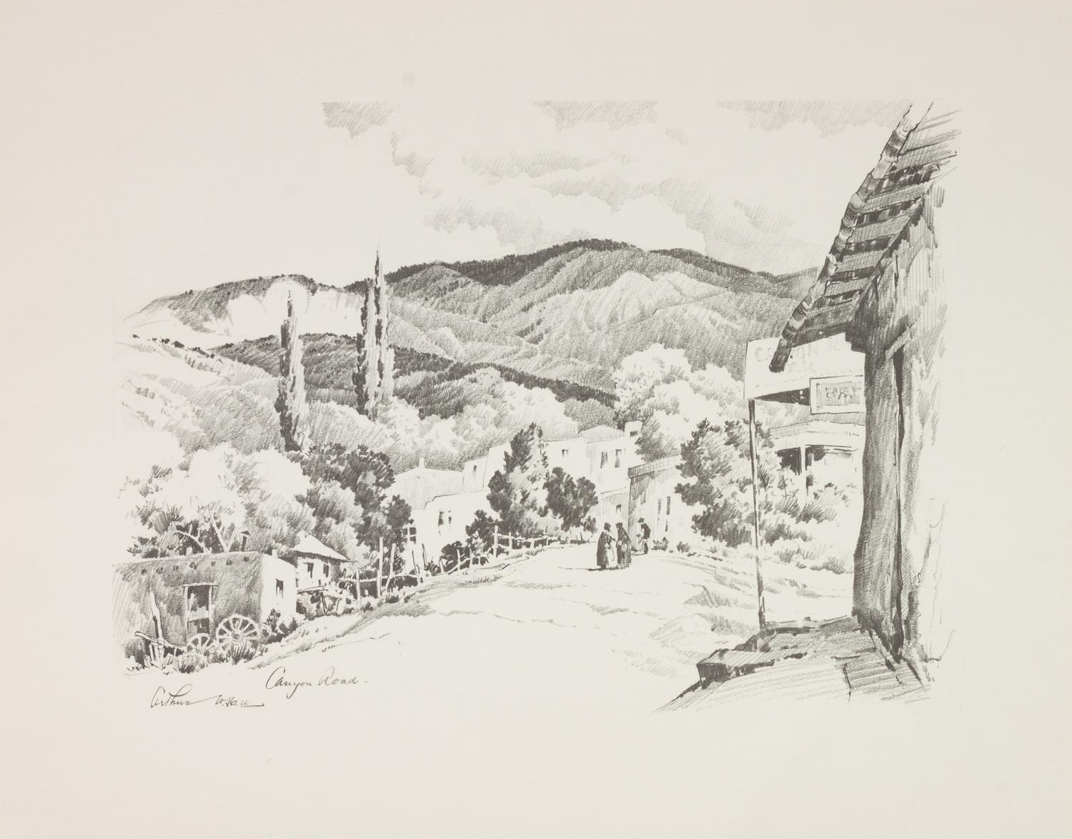 Portfolio of seven prints