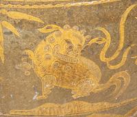 A Monumental Chinese Ceramic Egg Pot