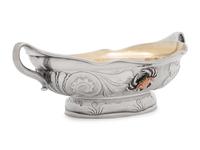 An American Silver and Mixed Metal Serving Bowl