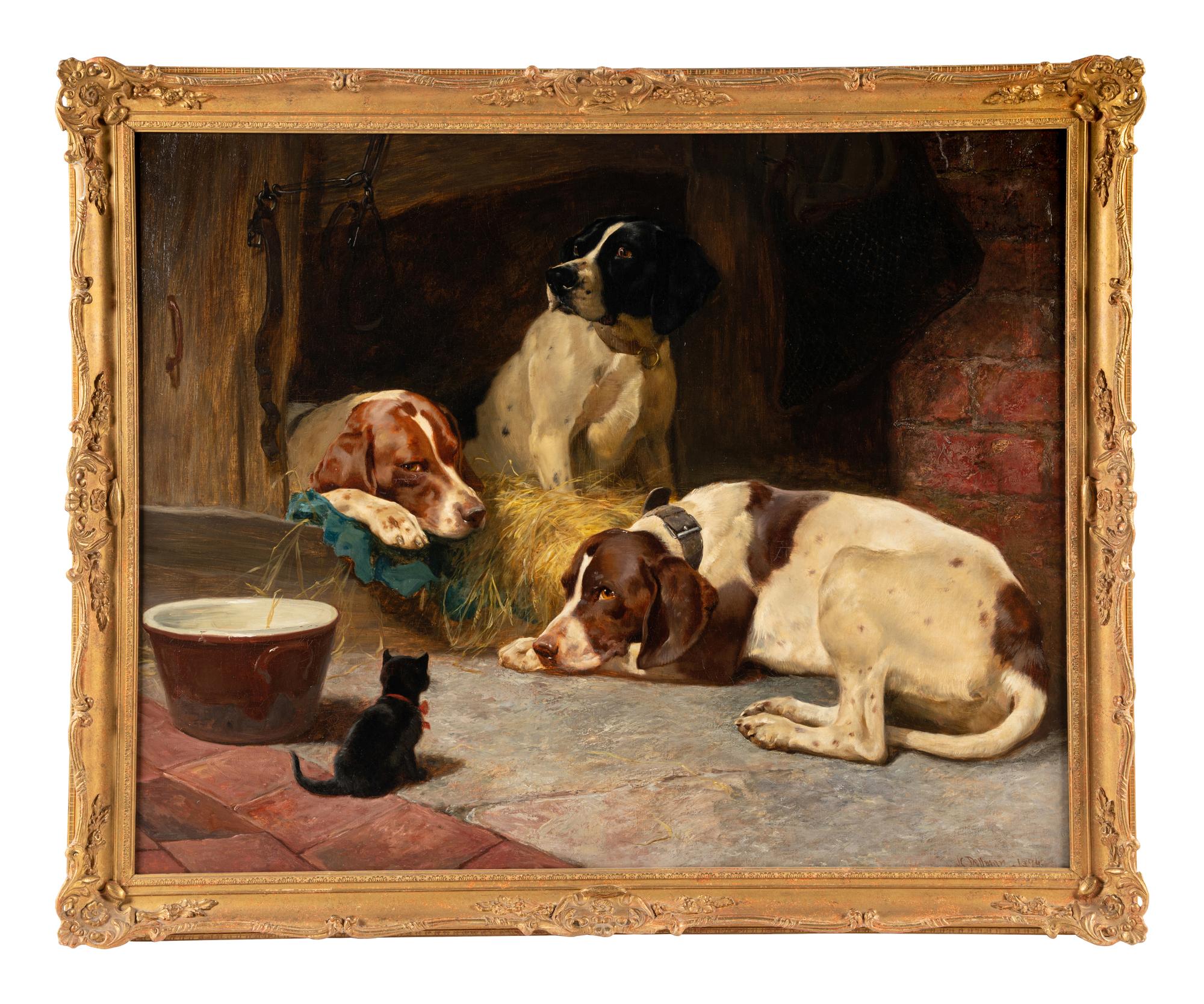 The Intruder (Pointers at Rest) , 1894