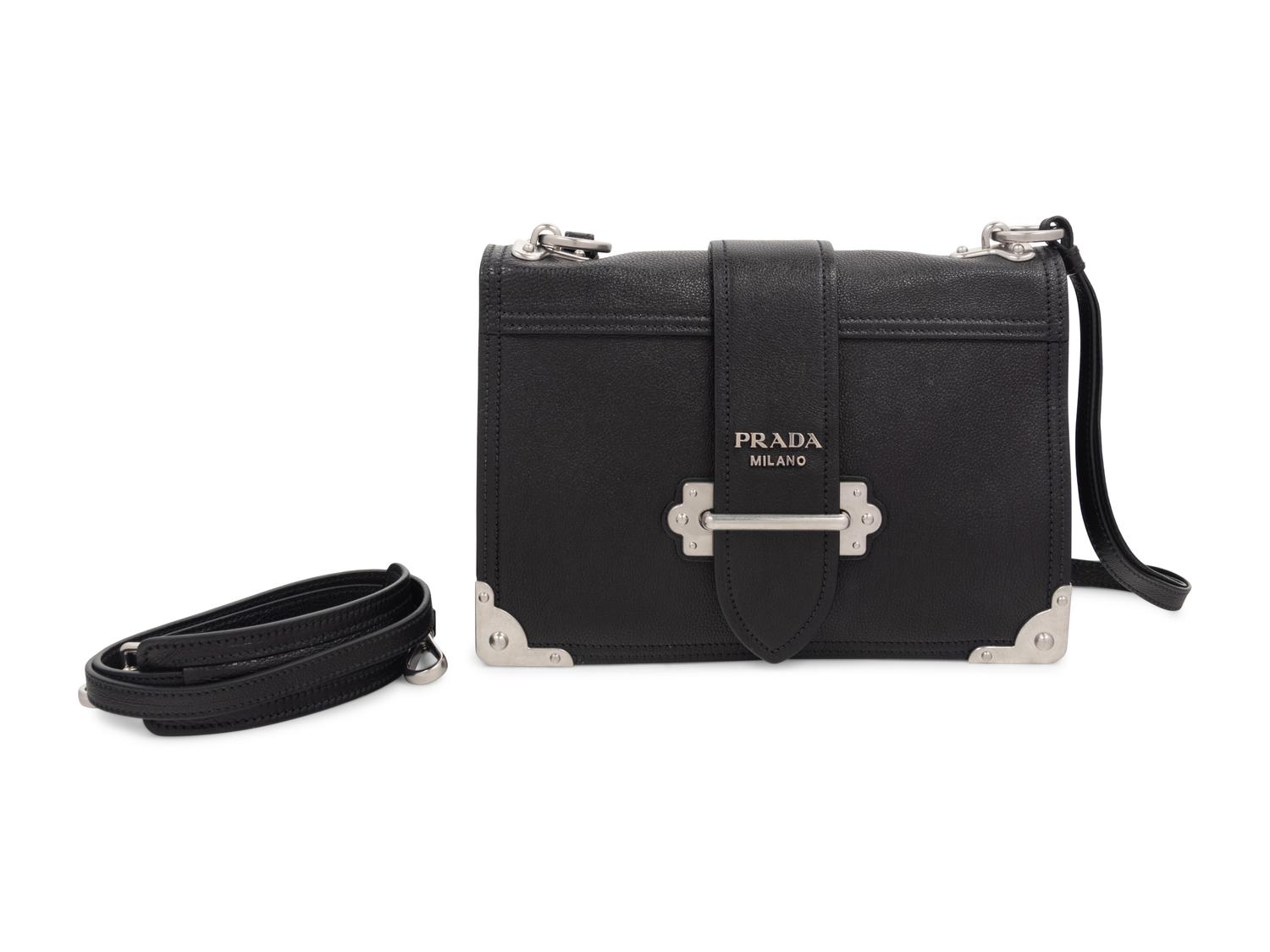 Prada Pattina Cahier Shoulder Bag, 2010s