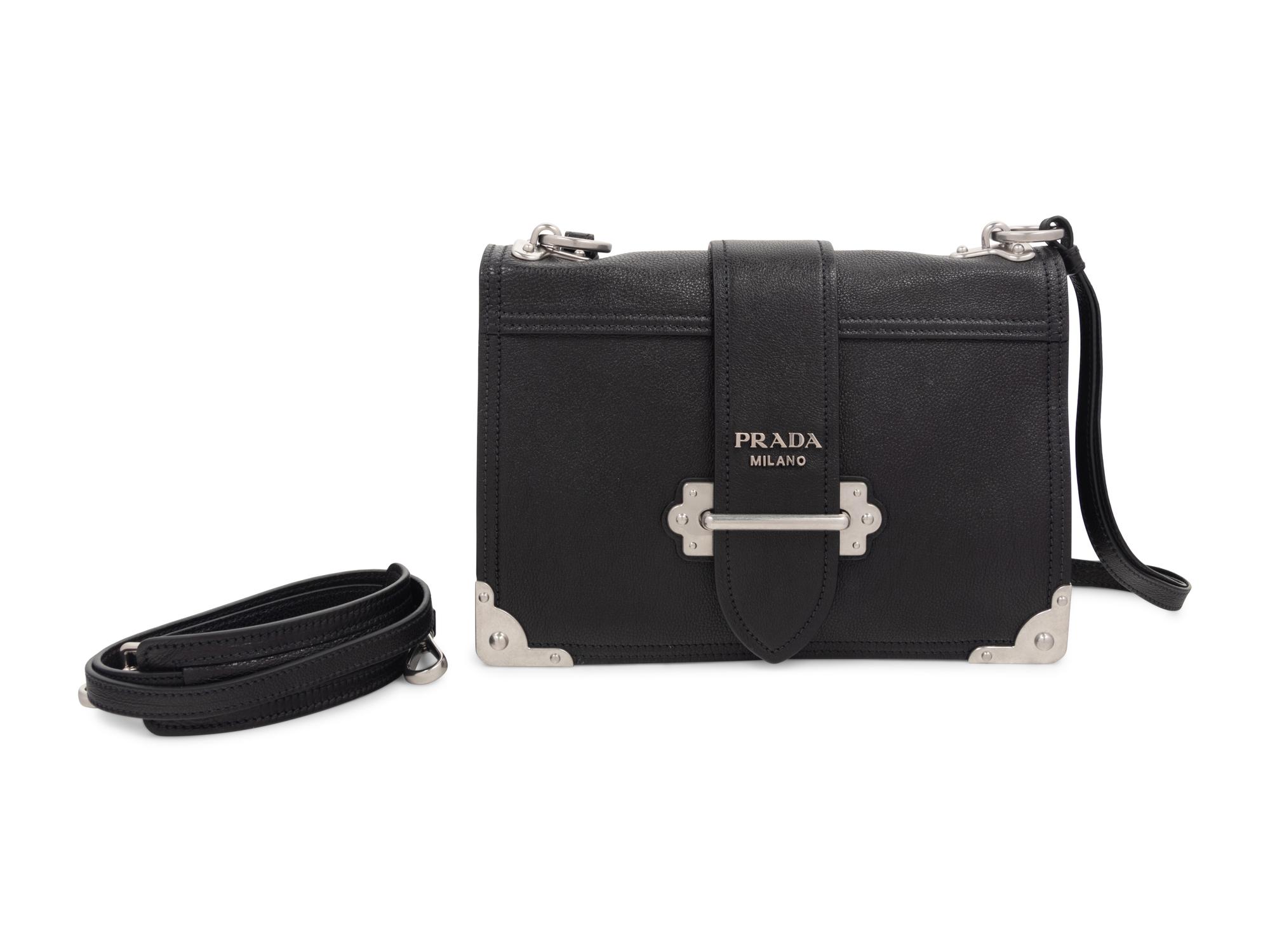 Prada Pattina Cahier Shoulder Bag, 2010s