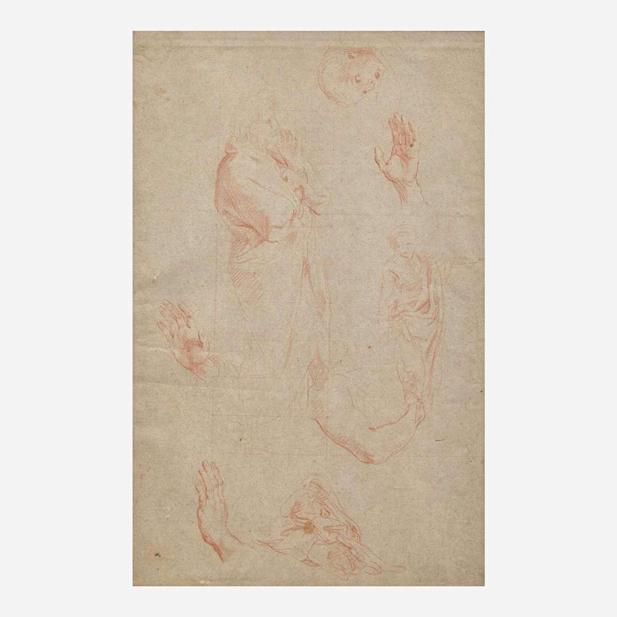 Pompeo Girolamo Batoni (Italian, 1708–1787) Double-Sided Study