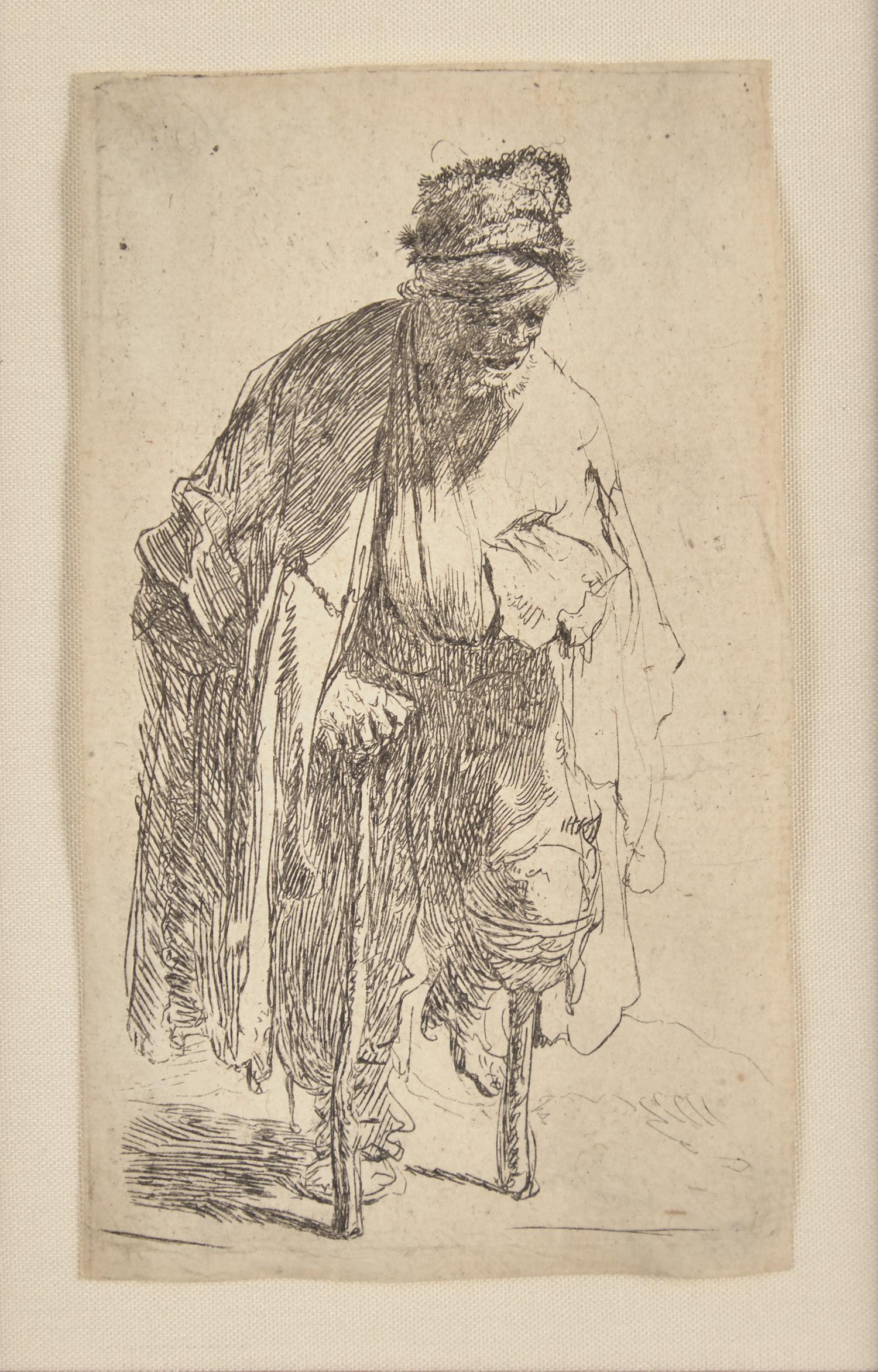 Beggar with a Wooden Leg