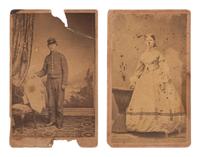 [CIVIL WAR]. Extensive letter archive of Private David W. Masten, Co. E, New York 143rd Infantry, musician, private, and member of the Ambulance Corps.