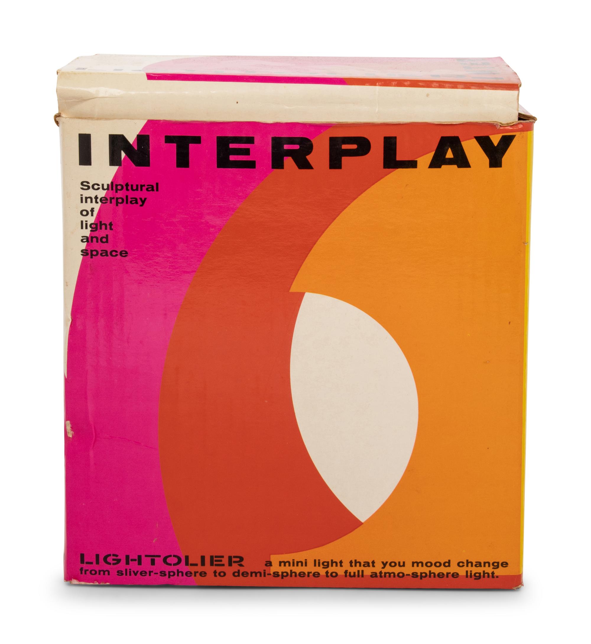 Interplay II Table Lamp, c. 1970