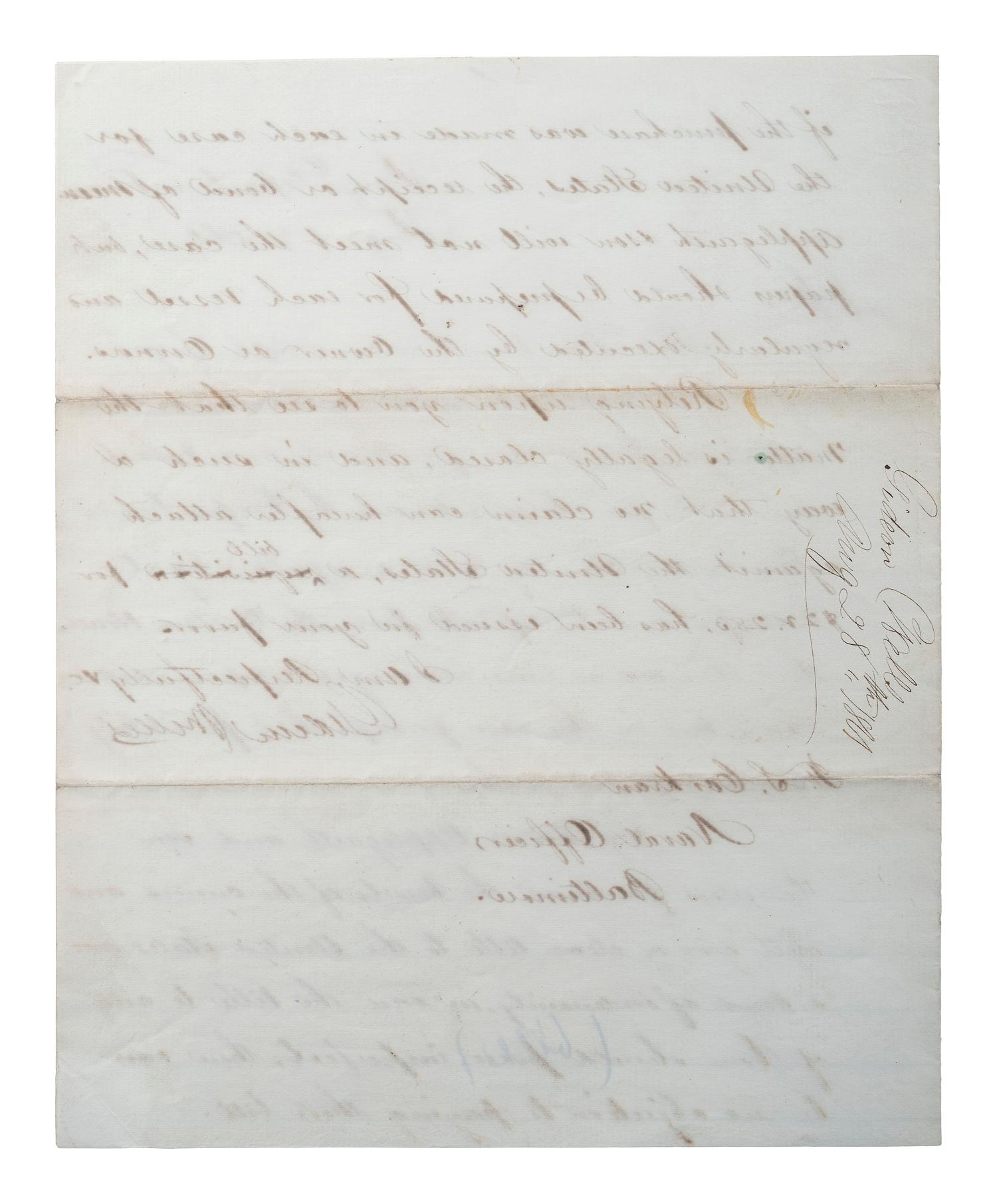 [SLAVERY & ABOLITION] -- [COCKRAN, Francis S. (1814-1886)]. Archive of letters to Maryland abolitionist and Underground Railroad supporter, comprising: