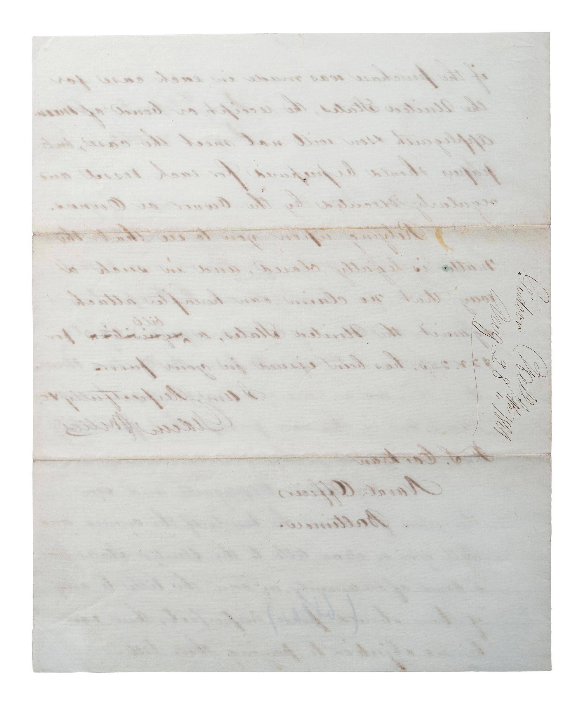 [SLAVERY & ABOLITION] -- [COCKRAN, Francis S. (1814-1886)]. Archive of letters to Maryland abolitionist and Underground Railroad supporter, comprising: