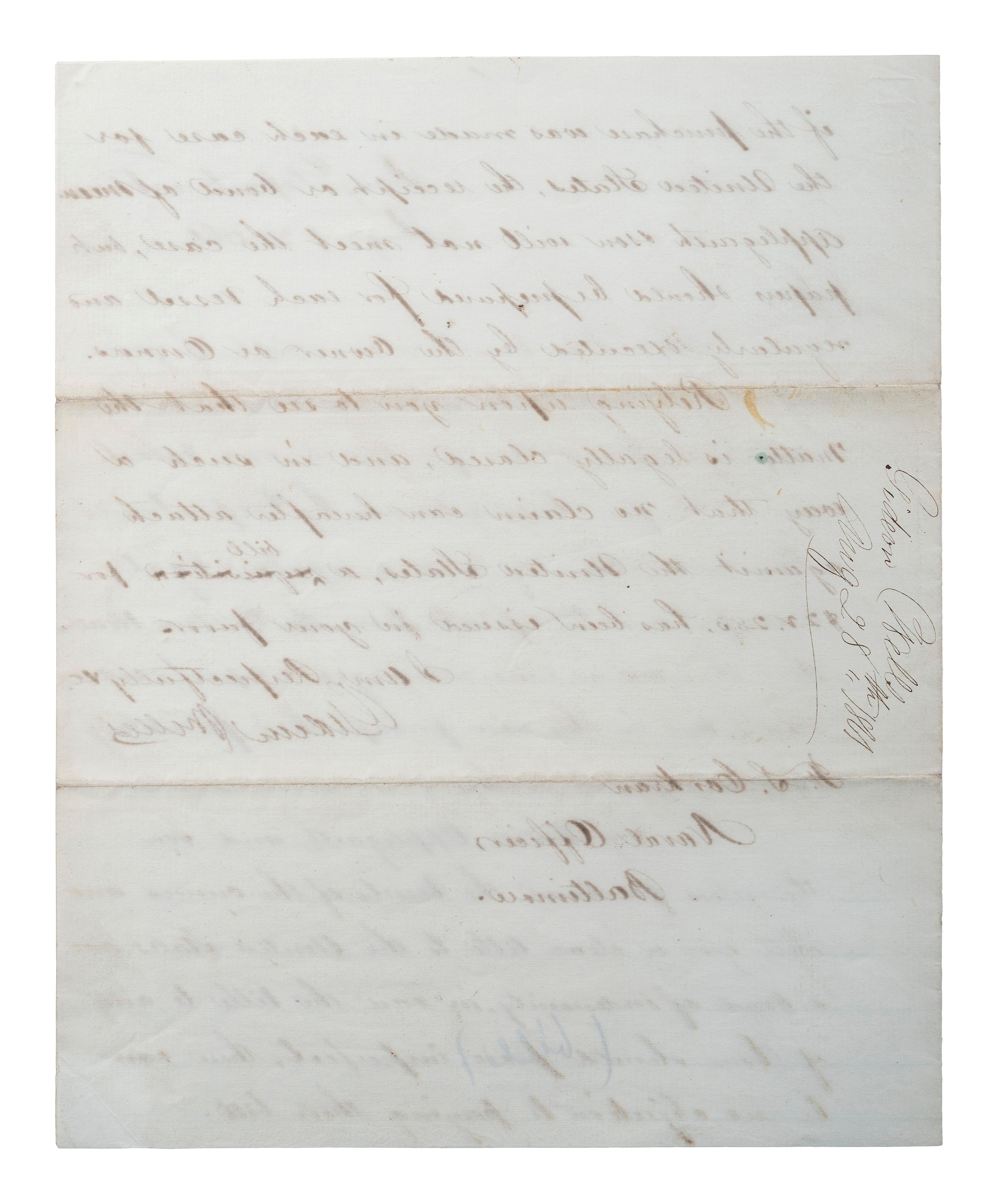 [SLAVERY & ABOLITION] -- [COCKRAN, Francis S. (1814-1886)]. Archive of letters to Maryland abolitionist and Underground Railroad supporter, comprising: