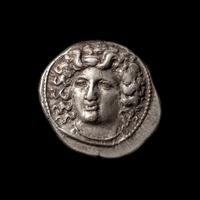 [ANCIENTS] THESSALY. Larissa (c. 350-325 BC). Ar Drachm. (6.1 g, 20mm)