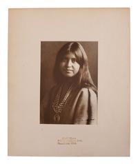 [NATIVE AMERICANS]. MOON, Carl (1879-1948). 3 photographs of Native American women and children.