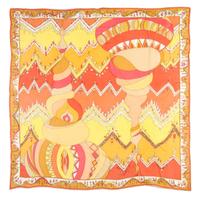 A Group of Five Emilio Pucci Print Scarves,