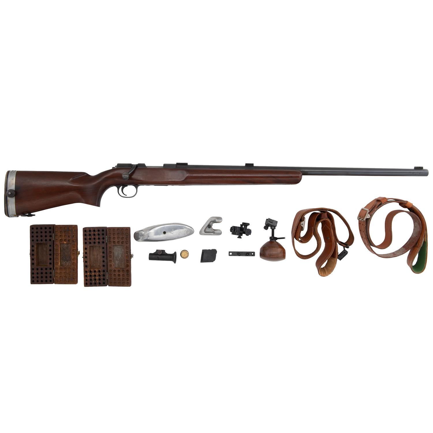 **Remington Model 37 Rangemaster Bench Rifle with Accessories