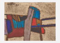 Satish Gujral (Indian, 1925-2020), Tarojan Horse (sic)