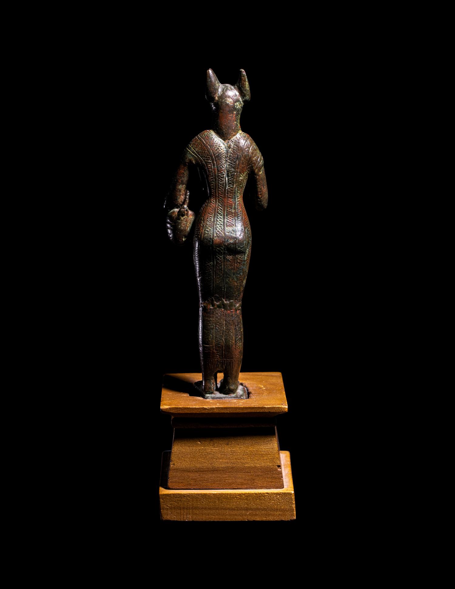 An Egyptian Bronze Bastet