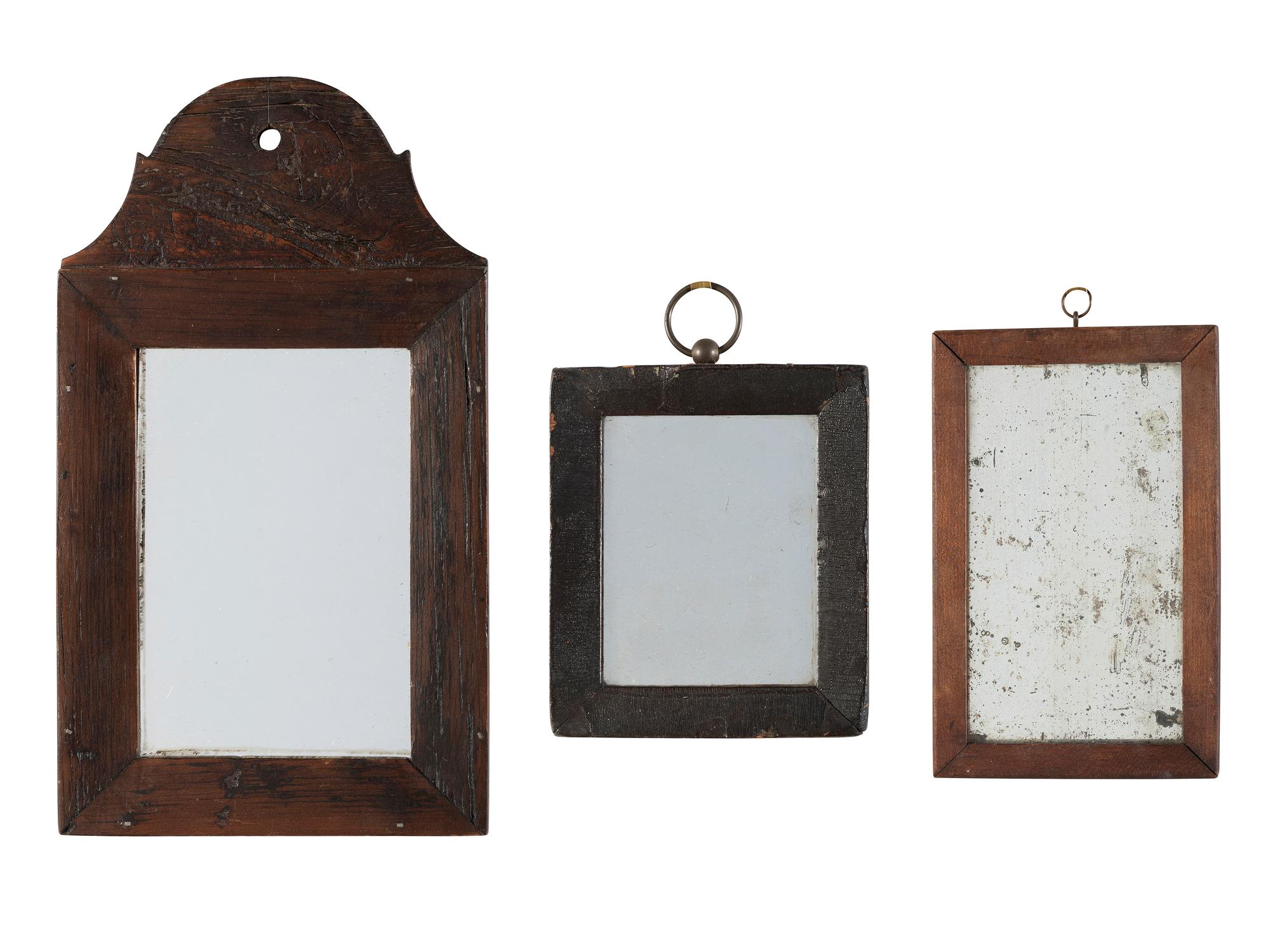 Three Diminutive Looking Glasses