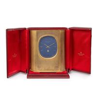 Patek Philippe, Ref. 1505, Brass 'Golden Ellipse' Desk Clock