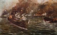 Artist Unknown, (Continental, 19th century), Battle at Sea, Spanish-American War