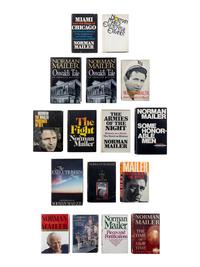 MAILER, Norman (1923-2007). A group of 18 non-fiction works by Mailer, MOST FIRST EDITIONS, MANY SIGNED, comprising: