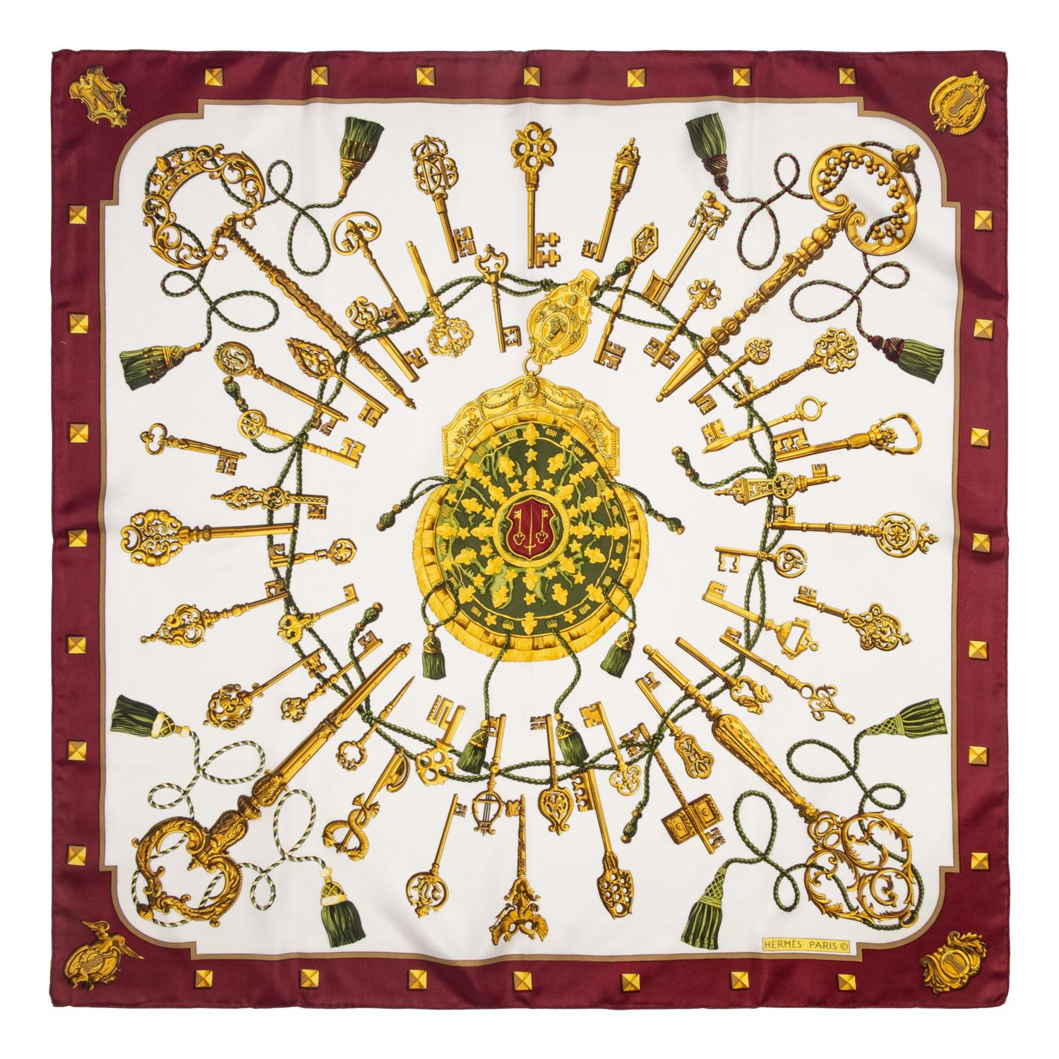 Three Hermès Scarves
