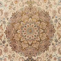 A Qom Silk Rug