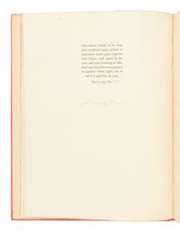 [ARTIST BOOK]. FOUJITA, Léonard Tsuguharu (1886-1968), artist. -- JOSEPH, Michael (1897-1958). A Book of Cats being Twenty Drawings by Foujita . New York: Covici Friede, 1930.