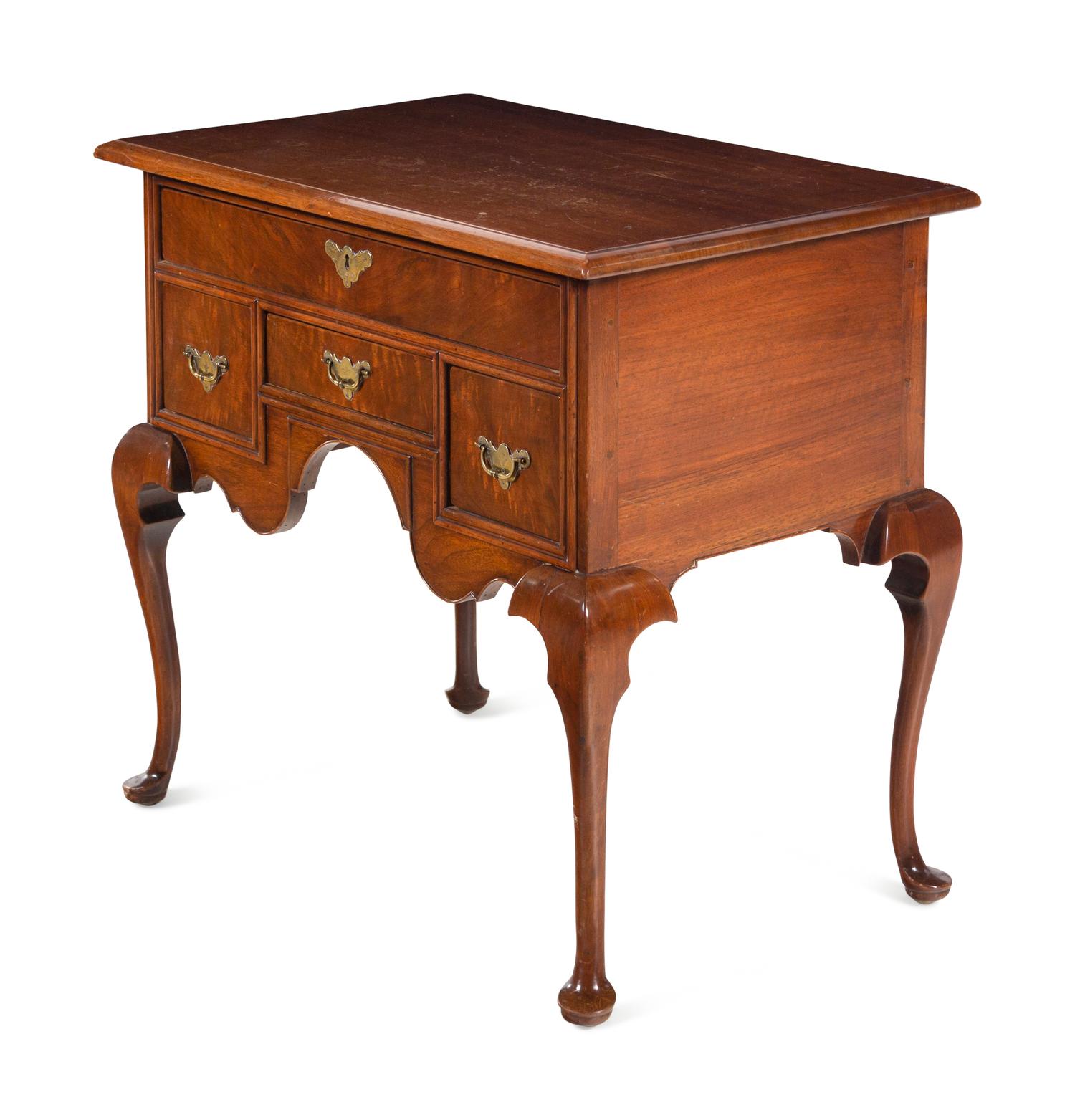 [SHUTTLE TO DENVER TO RETURN] A George II Style Walnut Dressing Table