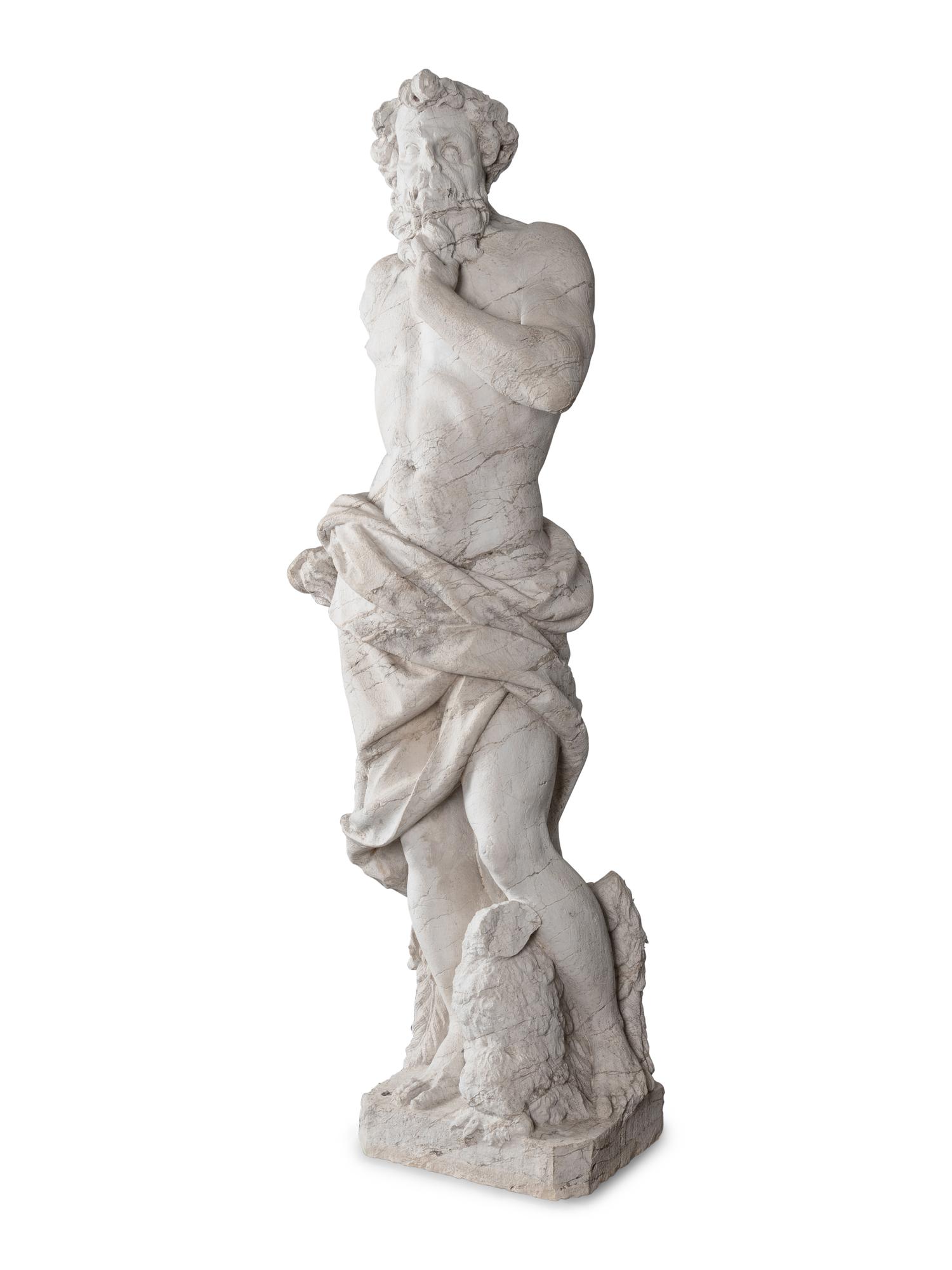 A Continental Marble Figure
