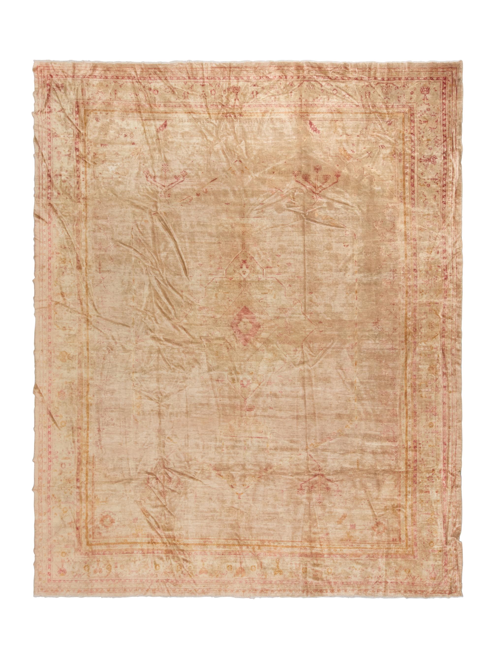 An Angora Oushak Carpet