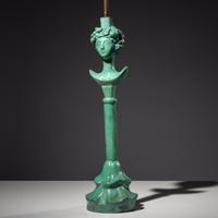 Tête de Femme table lamp