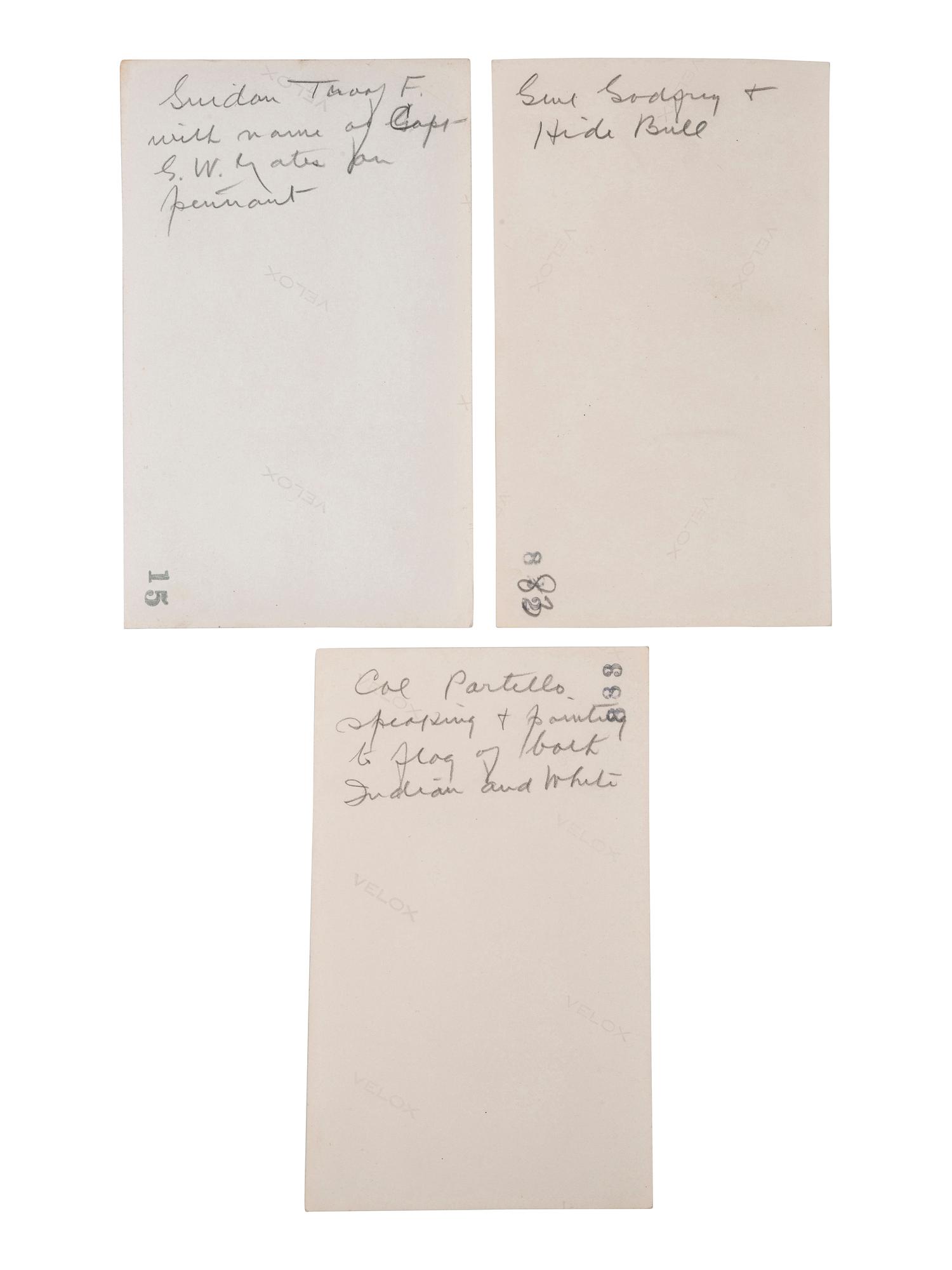 [LATE INDIAN WARS]. A group of 28 photographs from the 50th Anniversary of the Battle of the Little Bighorn, and other Custer Memorials, comprising: