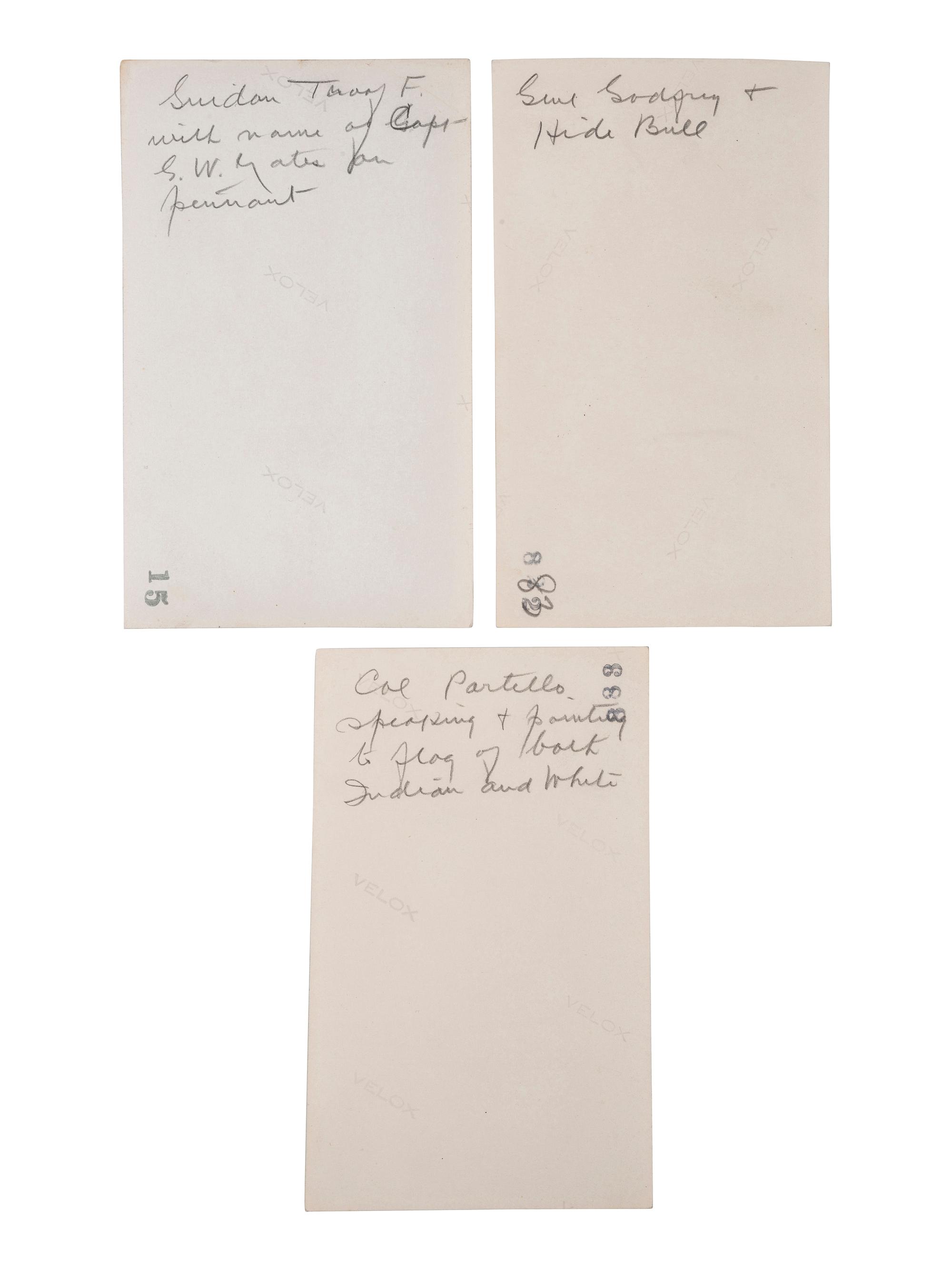 [LATE INDIAN WARS]. A group of 28 photographs from the 50th Anniversary of the Battle of the Little Bighorn, and other Custer Memorials, comprising: