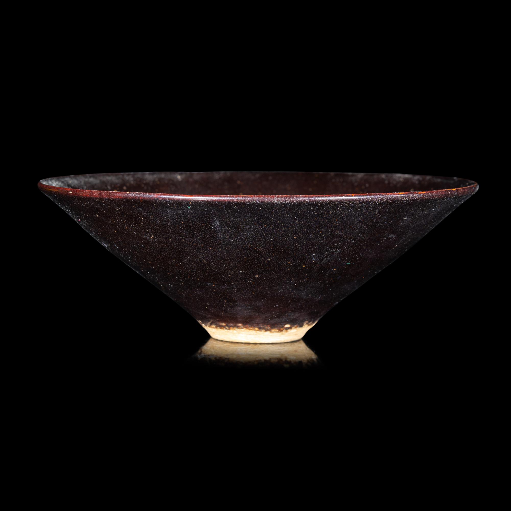 A Chinese Jizhou 'Leaf' Bowl, Possibly Southern Song Dynasty — 或爲南宋 吉州窯木葉盞