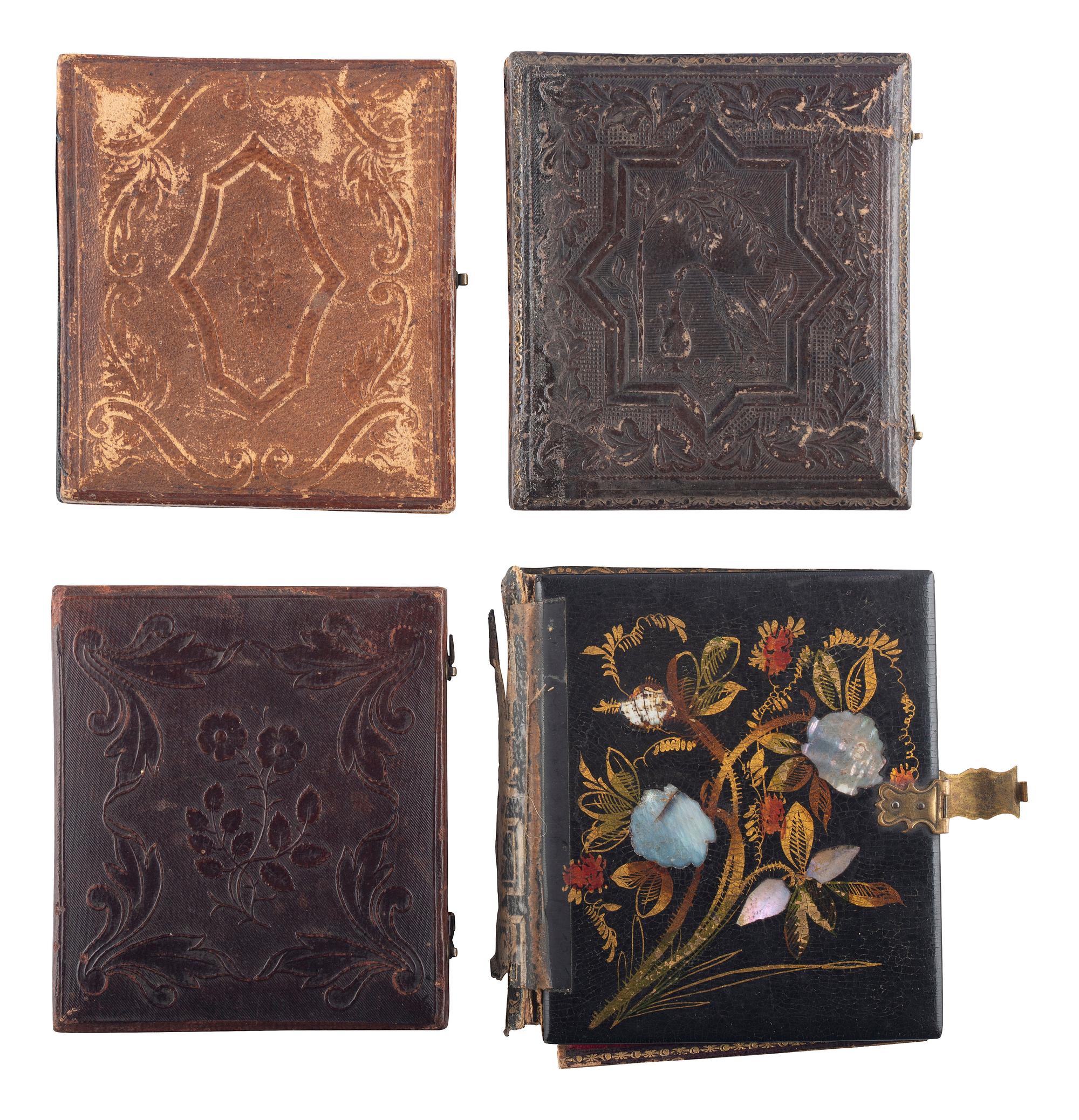 [EARLY PHOTOGRAPHY]. A group of 11 daguerreotypes featuring gentleman of varying ages, incl. portraits by ANSON, WHITEHURST, and VAN LOAN.
