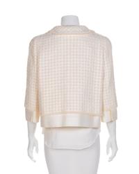 Oscar de la Renta Cream Jacket, 2000s Size label: 12