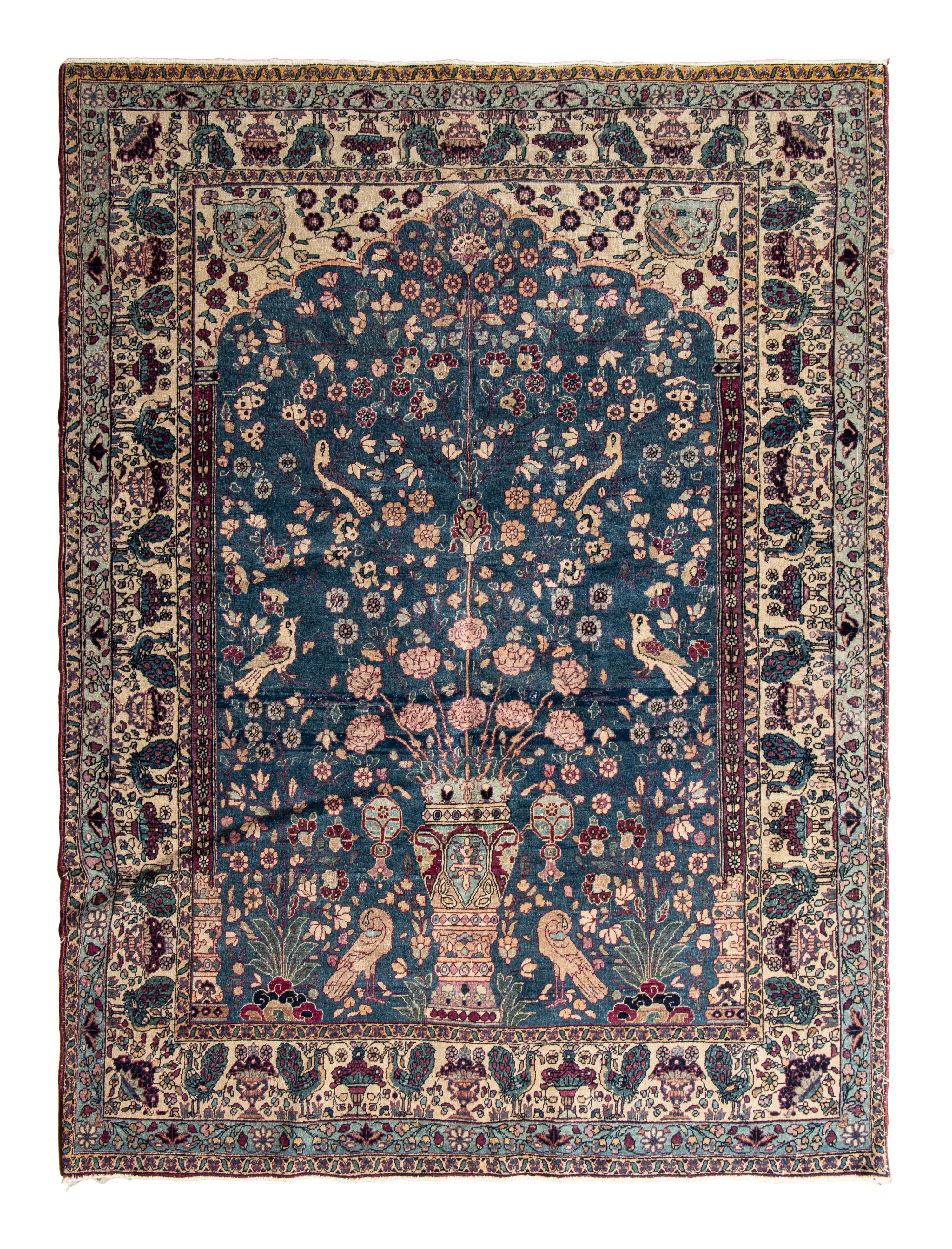 A Silk or Wool Prayer Rug