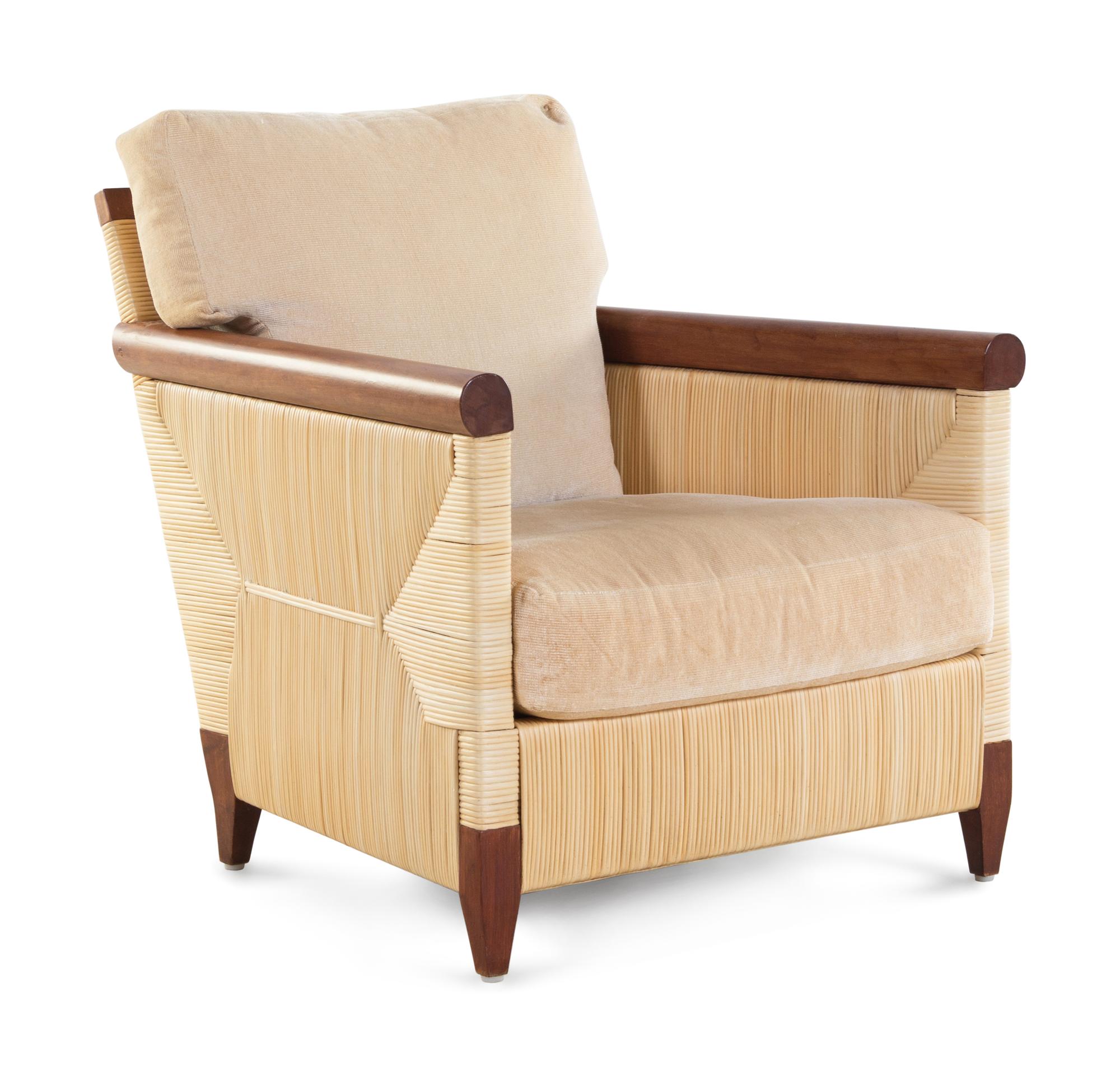 Pair of Lounge Chairs Donghia, USA