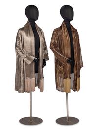Two Romeo Gigli Metallic Jackets