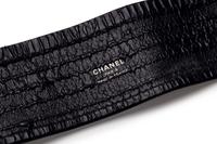 Chanel Leather Belt with Coco Buckle, 1970s