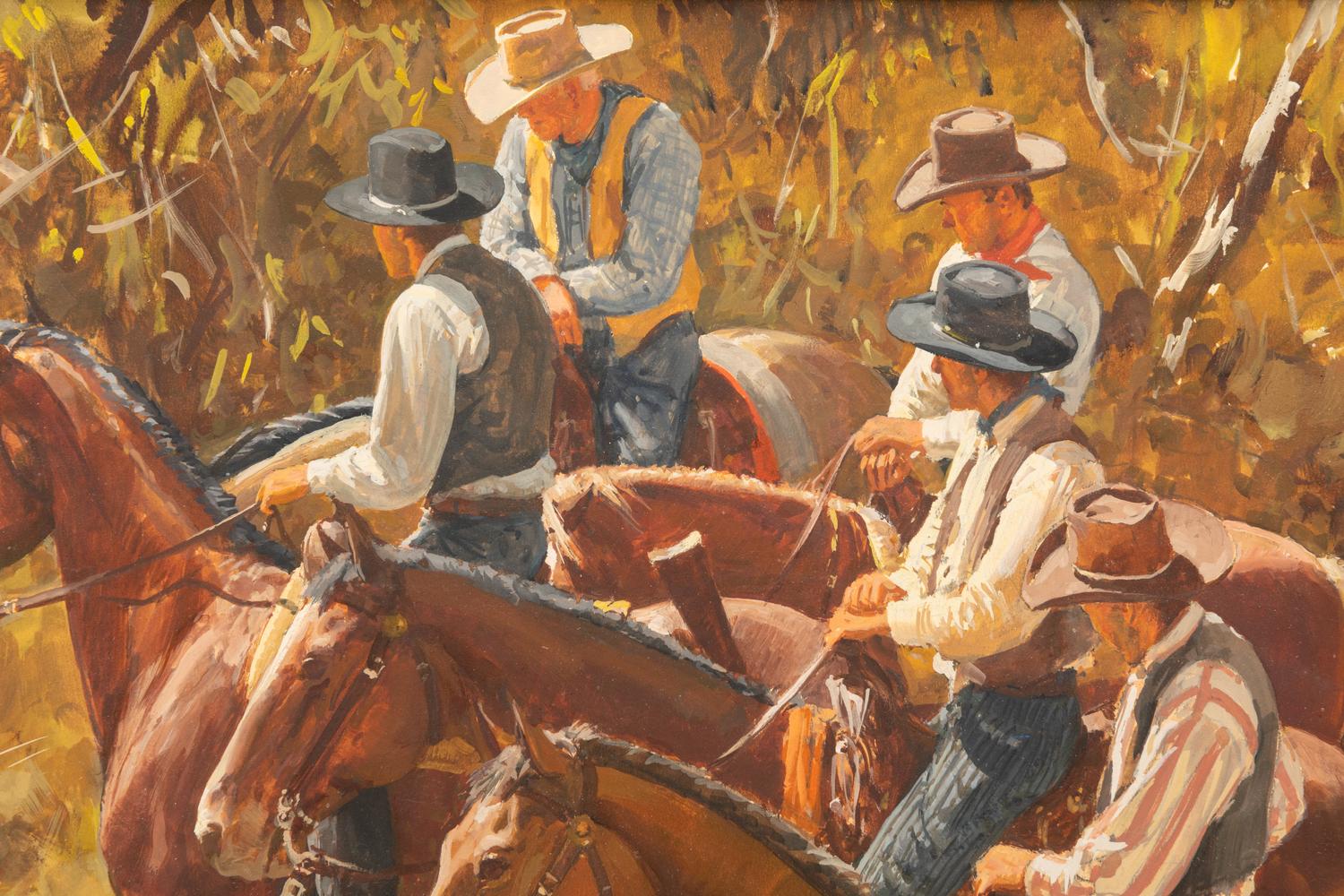 Illustration for "Saddle by Starlight"