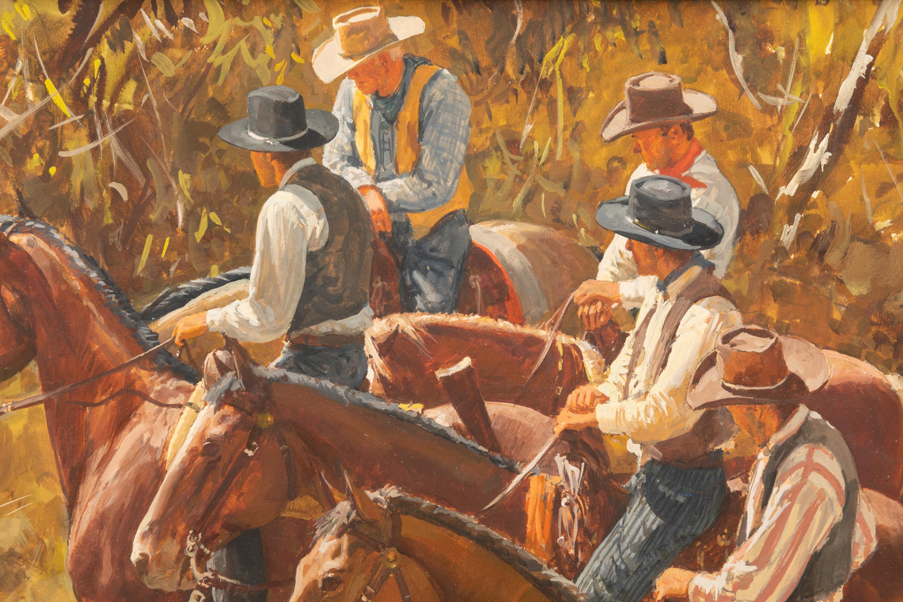 Illustration for "Saddle by Starlight"