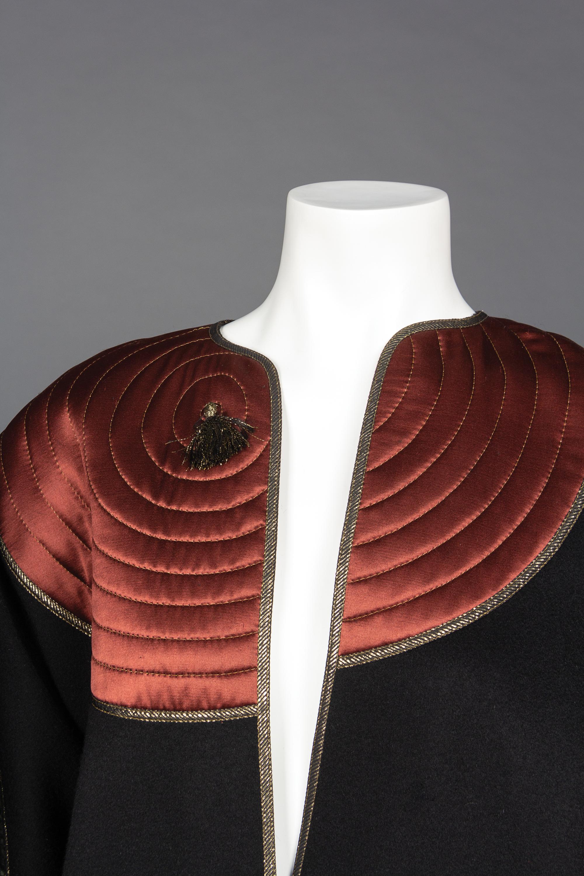 Geoffrey Beene Evening Dress with Coat, Fall 1983