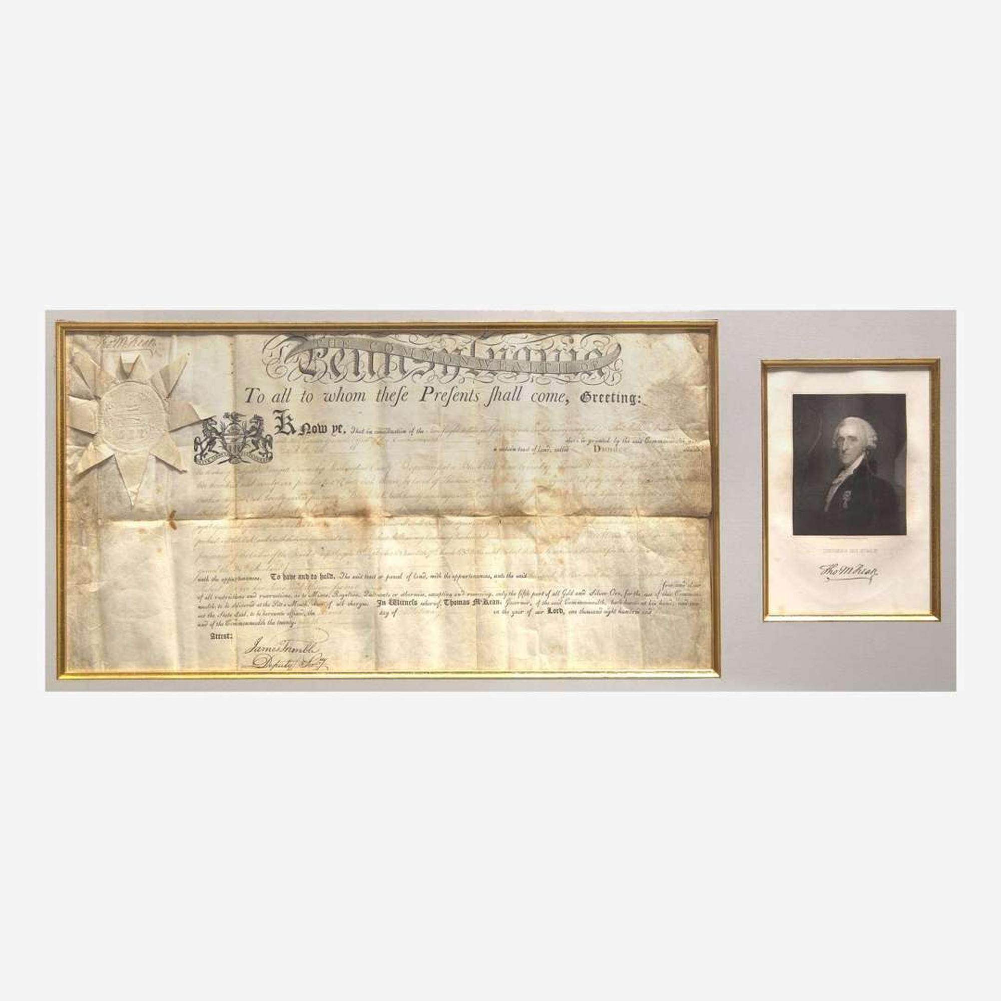The McKean family George II silver quaich Scotland, 18th century