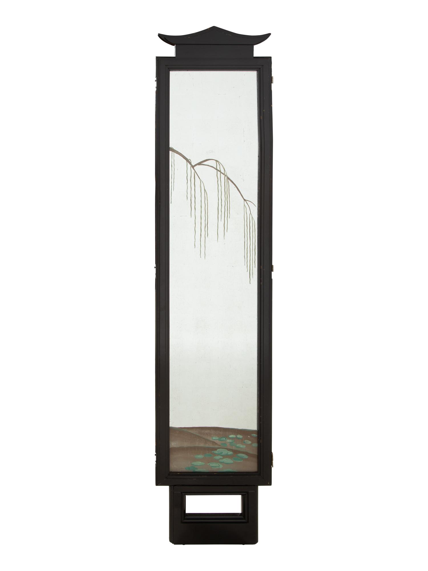 A Five-Panel Floor Screen