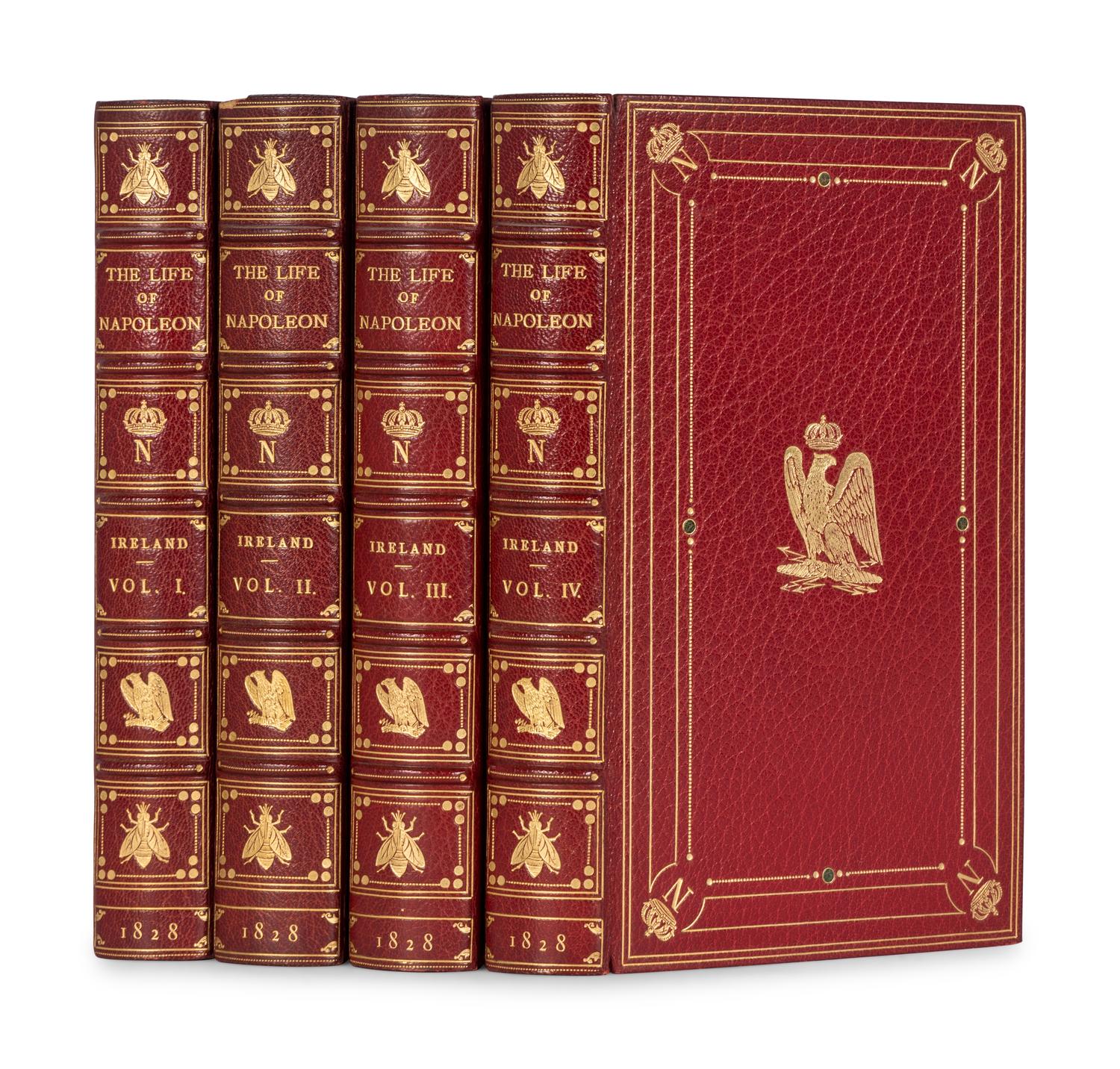 [NAPOLEON]. IRELAND, William Henry (1775-1835). The Life of Napoleon Bonaparte. London, John Cumberland, 1828.