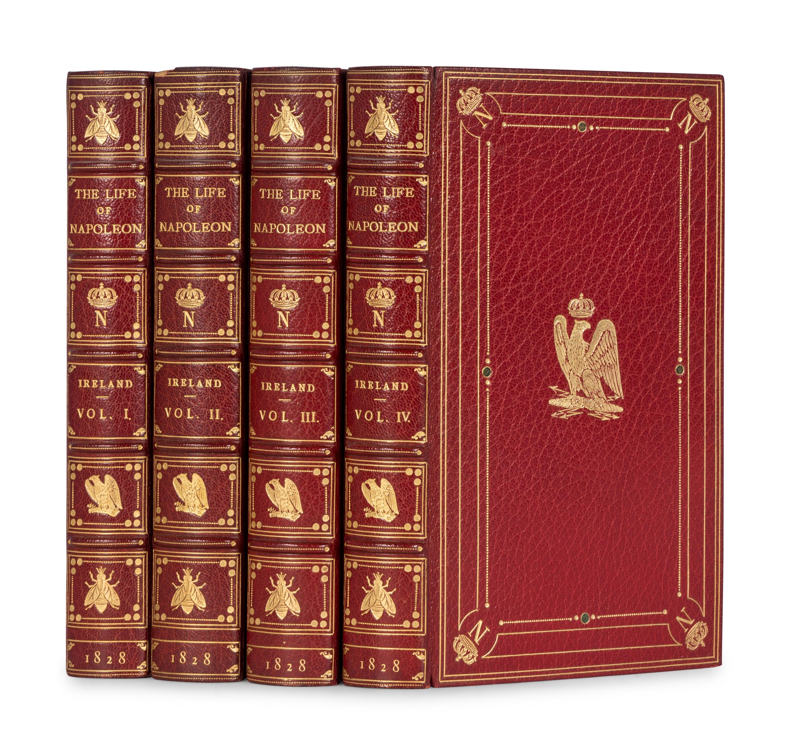 [NAPOLEON]. IRELAND, William Henry (1775-1835). The Life of Napoleon Bonaparte. London, John Cumberland, 1828.
